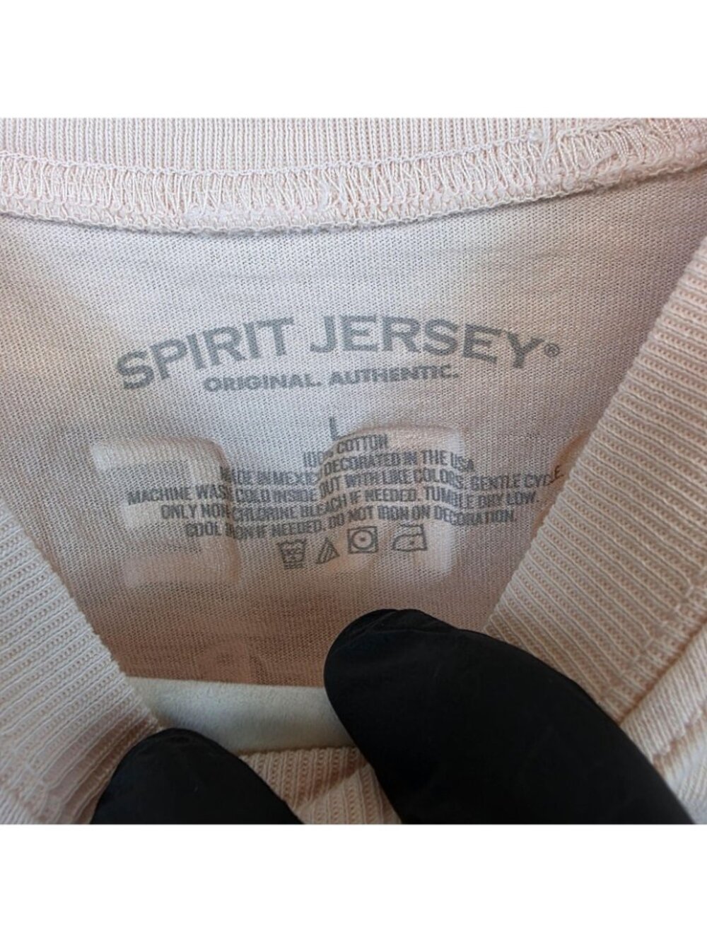 Spirit Jersey T-Shirt Girls KIds L Pink Long Sleeve The Breakers Palm Beach - Picture 3 of 8